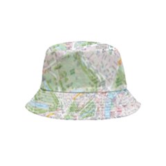 London City Map Bucket Hat (kids) by Bedest