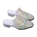 London City Map Women s Classic Backless Heels View3