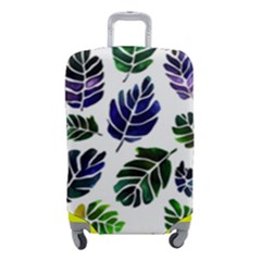 Leaves Watercolor Ornamental Decorative Design Luggage Cover (small) by Ravend