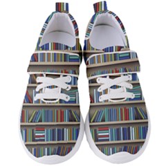 Bookshelf Women s Velcro Strap Shoes by Ravend