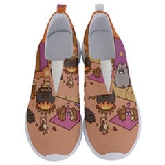 Pusheen Cute Fall The Cat No Lace Lightweight Shoes by Ndabl3x