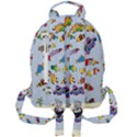 Fish Ocean Sea Water Diving Blue Mini Full Print Backpack View2