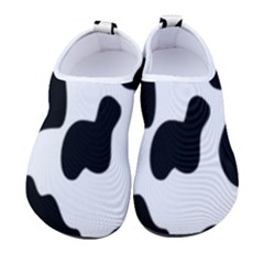 Black And White Cow Print,wallpaper Kids  Sock-style Water Shoes by nateshop