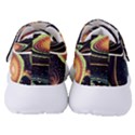 Psychedelic Trippy Abstract 3d Digital Art Women s Velcro Strap Shoes View4