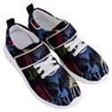 Art Design Graphic Neon Tree artwork Women s Velcro Strap Shoes View3