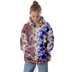 Psychedelic Colorful Abstract Trippy Fractal Mandelbrot Set Kids  Oversized Hoodie by Bedest