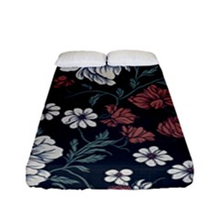 Flower Pattern Fitted Sheet (full/ Double Size) by Bedest