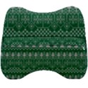 Christmas Knit Digital Velour Head Support Cushion View2