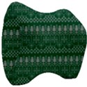 Christmas Knit Digital Velour Head Support Cushion View3