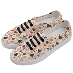 Pattern Seamless Women s Classic Low Top Sneakers by Proyonanggan