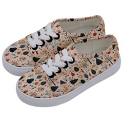 Pattern Seamless Kids  Classic Low Top Sneakers by Proyonanggan