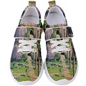 Painting Scenery Women s Velcro Strap Shoes View1