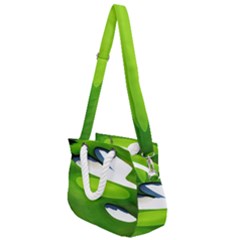 Golf Course Par Green Rope Handles Shoulder Strap Bag by Sarkoni