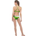 Golf Course Par Green High Neck Bikini Set View2