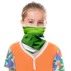 Golf Course Par Green Face Covering Bandana (kids) by Sarkoni