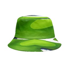 Golf Course Par Green Inside Out Bucket Hat by Sarkoni