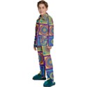 October 31 Halloween Kids  Long Sleeve Velvet Pajamas Set View2