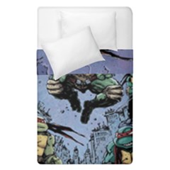 Teenage Mutant Ninja Turtles Comics Duvet Cover Double Side (single Size) by Sarkoni