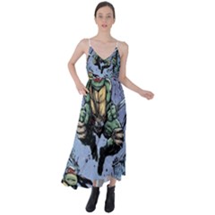 Teenage Mutant Ninja Turtles Comics Tie Back Maxi Dress by Sarkoni