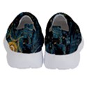 Hogwarts Starry Night Van Gogh Kids  Velcro No Lace Shoes View4