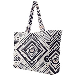 Tribal Pattern Simple Shoulder Bag by Sobalvarro