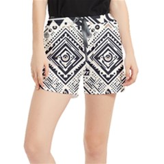 Tribal Pattern Women s Runner Shorts by Sobalvarro