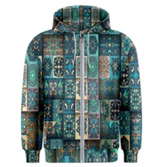 Texture, Pattern, Abstract, Colorful, Digital Art Men s Zipper Hoodie by nateshop