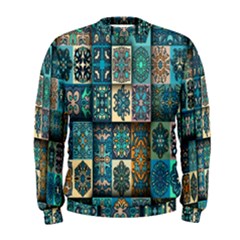 Texture, Pattern, Abstract, Colorful, Digital Art Men s Sweatshirt by nateshop