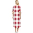 Gingham - 4096x4096px - 300dpi14 Bow Sleeve Chiffon Midi Dress View4