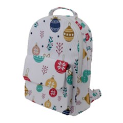 Cute Christmas Pattern Flap Pocket Backpack (large) by Grandong