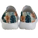 Tropical Leaf Kids Lightweight Slip Ons View4