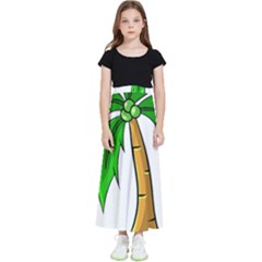 Beach Coconut Tree T- Shirt Beach Coconut Tree T- Shirt Yoga Reflexion Pose T- Shirtyoga Reflexion Pose T- Shirt Kids  Flared Maxi Skirt by hizuto