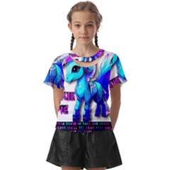 Pinkie Pie  Kids  Front Cut T-shirt by Internationalstore