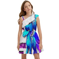 Pinkie Pie  Kids  One Shoulder Party Dress by Internationalstore