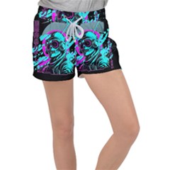 Aesthetic Art  Women s Velour Lounge Shorts by Internationalstore