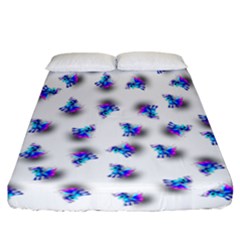 Last Unicorn  Fitted Sheet (california King Size) by Internationalstore