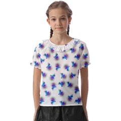 Last Unicorn  Kids  Frill Chiffon Blouse by Internationalstore