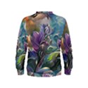 Abstract Blossoms  Kids  Sweatshirt View2