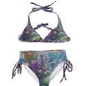 Abstract Blossoms  Kids  Classic Bikini Set View1