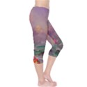 Abstract Flowers  Capri Leggings  View4