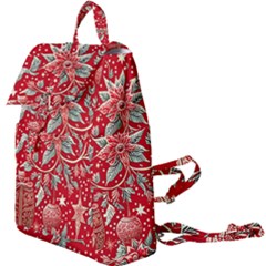 Christmas Pattern Buckle Everyday Backpack by Valentinaart