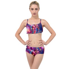 Fantasy Arts  Layered Top Bikini Set by Internationalstore