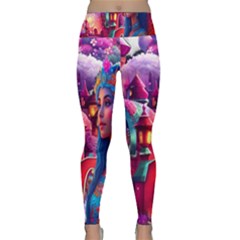 Fantasy Arts  Lightweight Velour Classic Yoga Leggings by Internationalstore