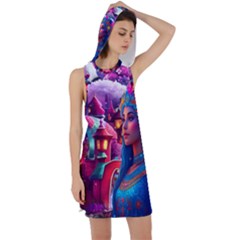 Fantasy Arts  Racer Back Hoodie Dress by Internationalstore