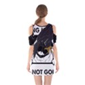 Black Hole T- Shirt Planet Eater Colour T- Shirt Shoulder Cutout One Piece Dress View2