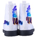 Arts Women s High-Top Canvas Sneakers View4