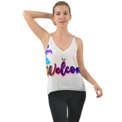 Arts Chiffon Cami by Internationalstore