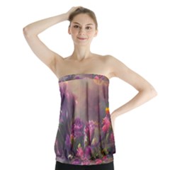 Floral Blossoms  Strapless Top by Internationalstore