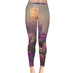 Floral Blossoms  Inside Out Leggings by Internationalstore