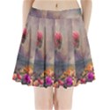 Floral Blossoms  Pleated Mini Skirt View1